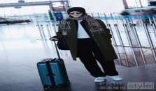 伦敦时装周 汤唯，张婧仪，张宥浩，米卡身着 Burberry 机场出发