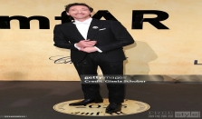 阿德里安·布劳迪（Adrien Brody）身着TOM FORD 服装亮相戛纳amfAR慈善晚会