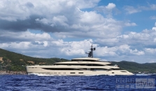 M/Y IRYNA即将启航，首艘配备OASIS DECK®绿洲甲板的B.NOW 67米家族游艇